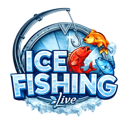 Ice Fishing sloto žaidimas žiemos žvejybos tema kazino kataloge