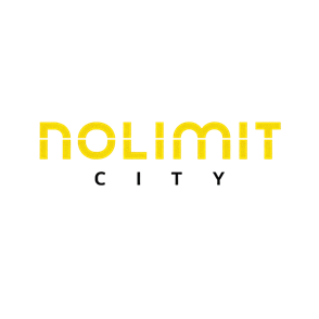 Nolimit City aukšto nepastovumo slotų tiekėjo logotipas